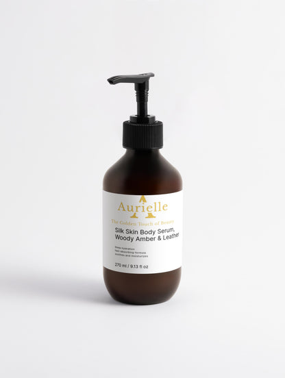Silk Skin Body Serum, Woody Amber & Leather