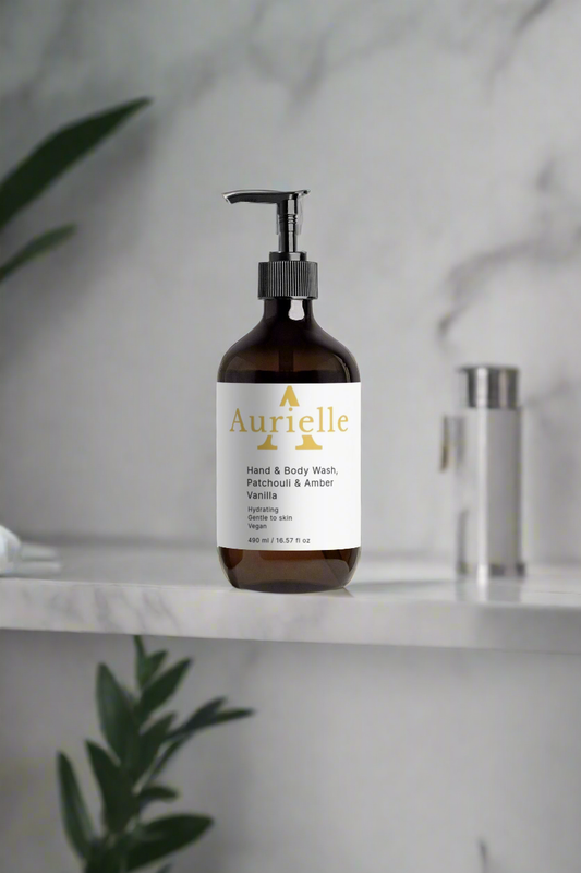 Hand & Body Wash, Patchouli & Amber Vanilla